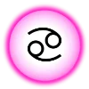 Telegram emojisi «Малиновый шрифт» ♋️