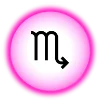 Telegram emojisi «Малиновый шрифт» ♏️