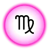Telegram emojisi «Малиновый шрифт» ♍️