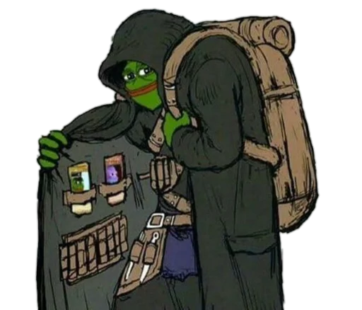 Емодзі Real muthaphuckkin pepe  🧥
