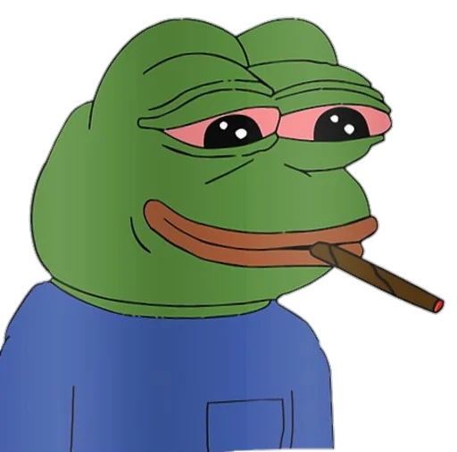Емодзі Real muthaphuckkin pepe  🚬