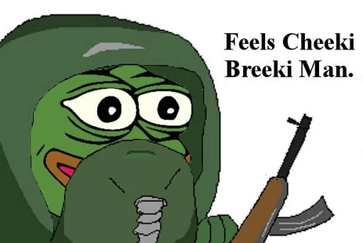 Емодзі Real muthaphuckkin pepe  😀