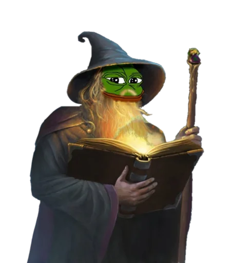 Емодзі Real muthaphuckkin pepe 🧙