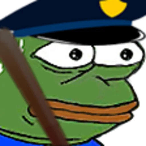 Емодзі Real muthaphuckkin pepe 👮‍♂