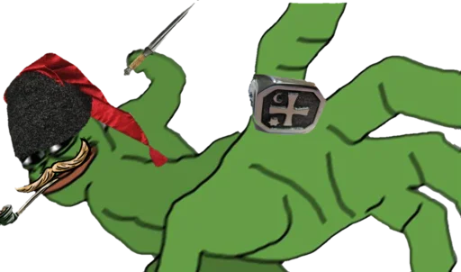 Емодзі Real muthaphuckkin pepe  🗡
