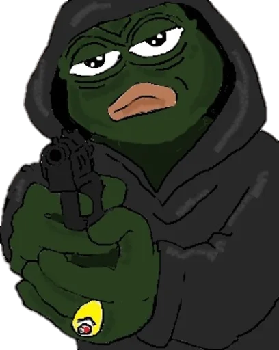 Емодзі Real muthaphuckkin pepe  🔫