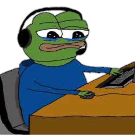 Емодзі Real muthaphuckkin pepe  😢