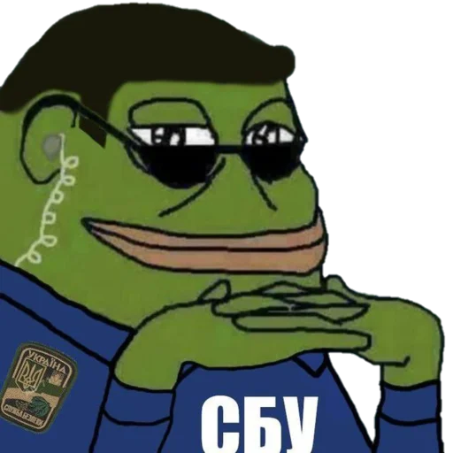 Емодзі Real muthaphuckkin pepe  👮‍♂