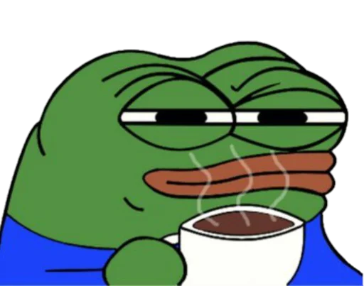 Емодзі Real muthaphuckkin pepe  ☕️