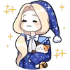 Telegram emoji «Алиса» 😴