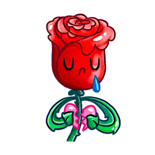 Telegram Sticker «Аллая роза» ?