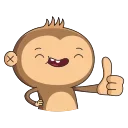 Aloe Monkey emoji 👍