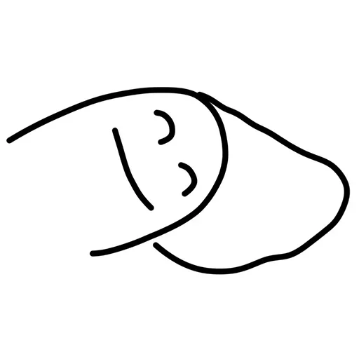 Telegram stiker «Амёба Блэт» 😞