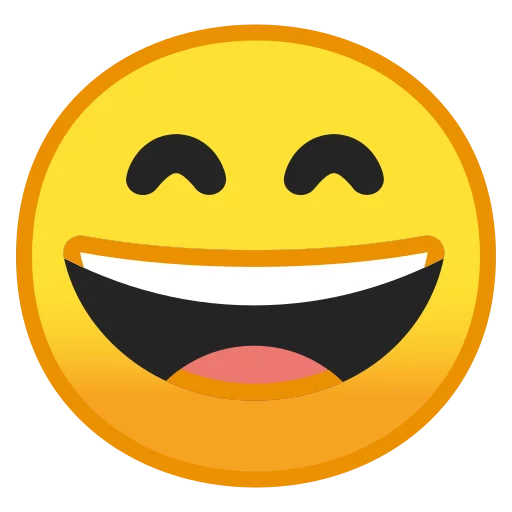 Стікер Android 8.0 Emoji 😄