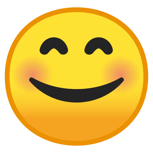 Стікер Android 8.0 Emoji 😊