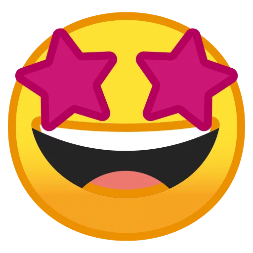 Android 8.0 Emoji emoji 🤩