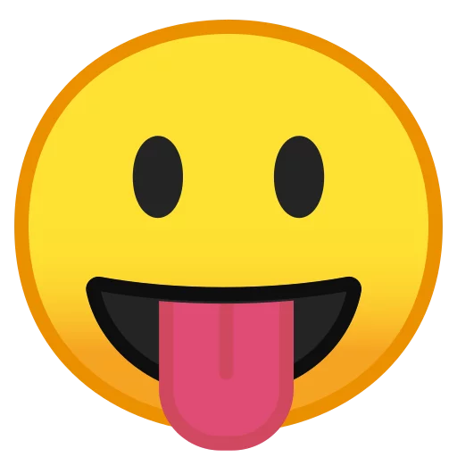 Стікер Android 8.0 Emoji 😛