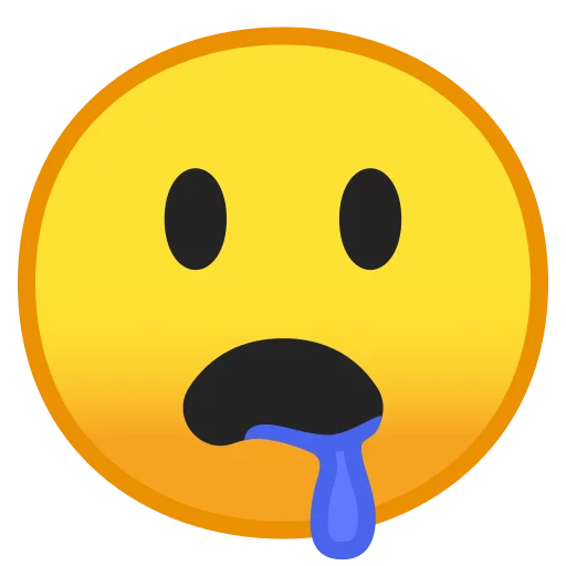 Стікер Android 8.0 Emoji 🤤