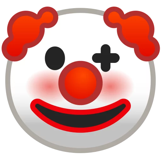 Стікер Android 8.0 Emoji 🤡