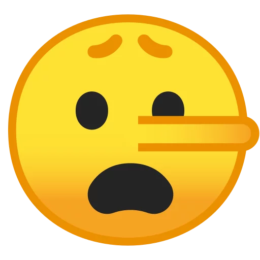 Стикер Android 8.0 Emoji 🤥
