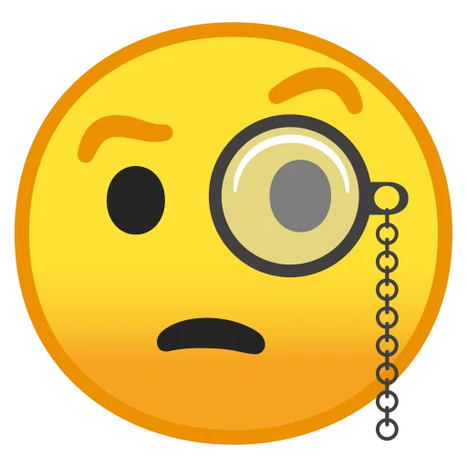 Android 8.0 Emoji emoji 🧐