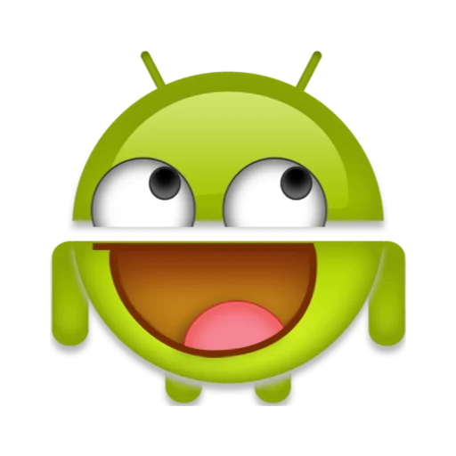 Telegram Sticker «android robot emoji» 😀