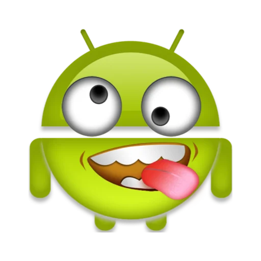 android robot emoji sticker 🤪