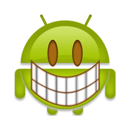 android robot emoji stiker 😃