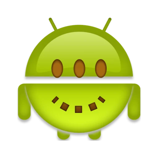Стикер android robot emoji 👽