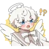 Ангельский мальчик emoji 😯