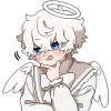 Telegram emoji «Ангельский мальчик» 🤔