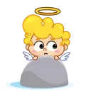 Telegram emoji Angel