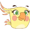 Angry Birds emoji 💛