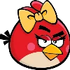 Эмодзи Angry Birds 🎀
