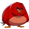 Эмодзи Angry Birds 🤨