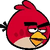 Емодзі Telegram «Angry Birds» 😪