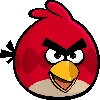Эмодзи Angry Birds 😆
