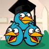 Telegram emojisi «Angry Birds» 🧑‍🎓