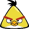 Эмодзи Angry Birds 😠