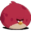 Эмодзи Angry Birds 🌚