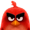 Эмодзи Angry Birds 😑