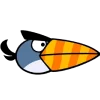 Эмодзи Angry Birds 🌪