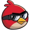 Емодзі Angry Birds 😎