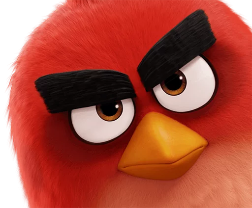 Angry Birds Movie emoji 🙃