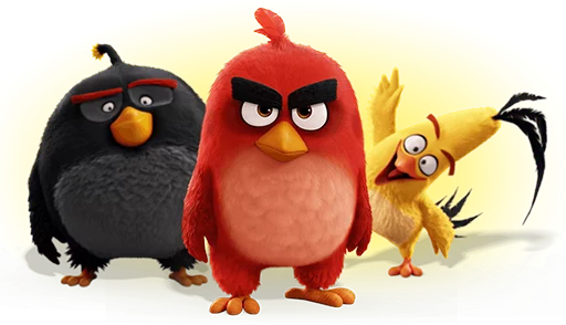 Angry Birds Movie emoji 😾