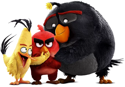 Angry Birds Movie emoji ☺️