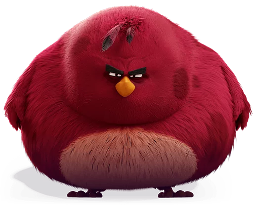 Angry Birds Movie emoji 😶