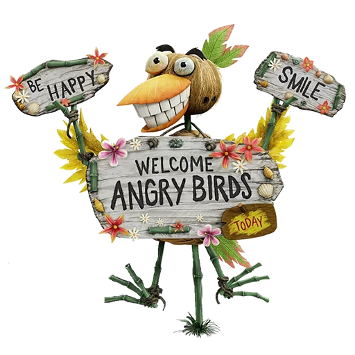 Стікер Angry Birds Movie 😀