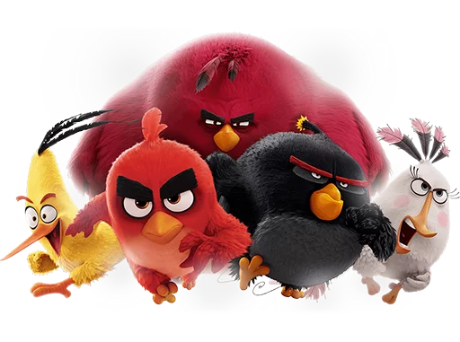Стикер Angry Birds Movie 😈