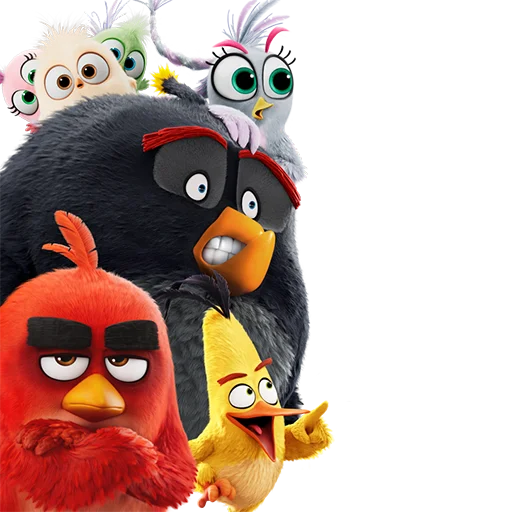 Стикер Angry Birds Movie 😒